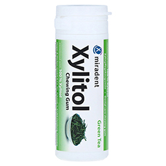 MIRADENT Xylitol Chewing Gum grner Tee
