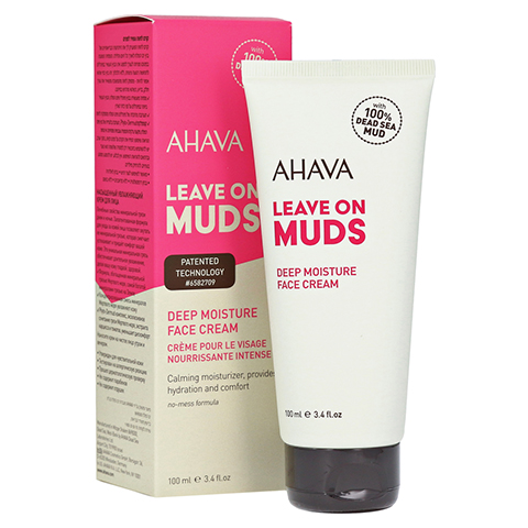 AHAVA Leave on Muds Face Cream 100 Milliliter