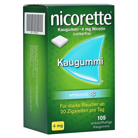 Nicorette 4mg whitemint 105 Stück