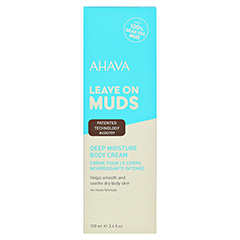 AHAVA Leave on Muds Body Cream 100 Milliliter - Vorderseite