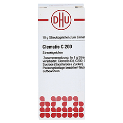 CLEMATIS C 200 Globuli 10 Gramm N1 - Vorderseite