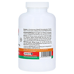 MEGAMAX L-Carnitin 1000 mg Tabletten 120 Stück - Linke Seite