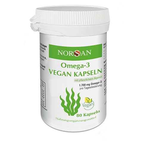 NORSAN Omega-3 vegan Kapseln 60 Stck