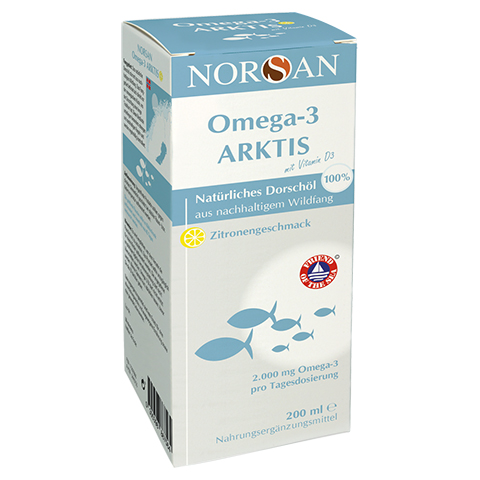 NORSAN Omega-3 Arktis flssig 200 Milliliter