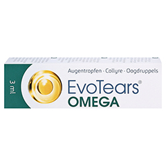 EVOTEARS Omega Augentropfen 3 Milliliter - Vorderseite