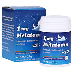 MELATONIN 1 mg Kapseln 60 Stck