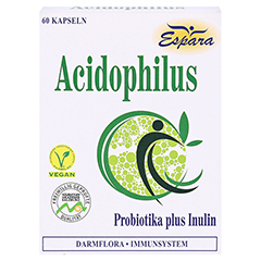 Acidophilus Kapseln 60 Stück - Vorderseite