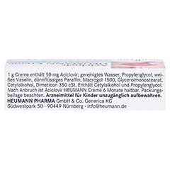 Aciclovir Heumann 2 Gramm N1 - Oberseite