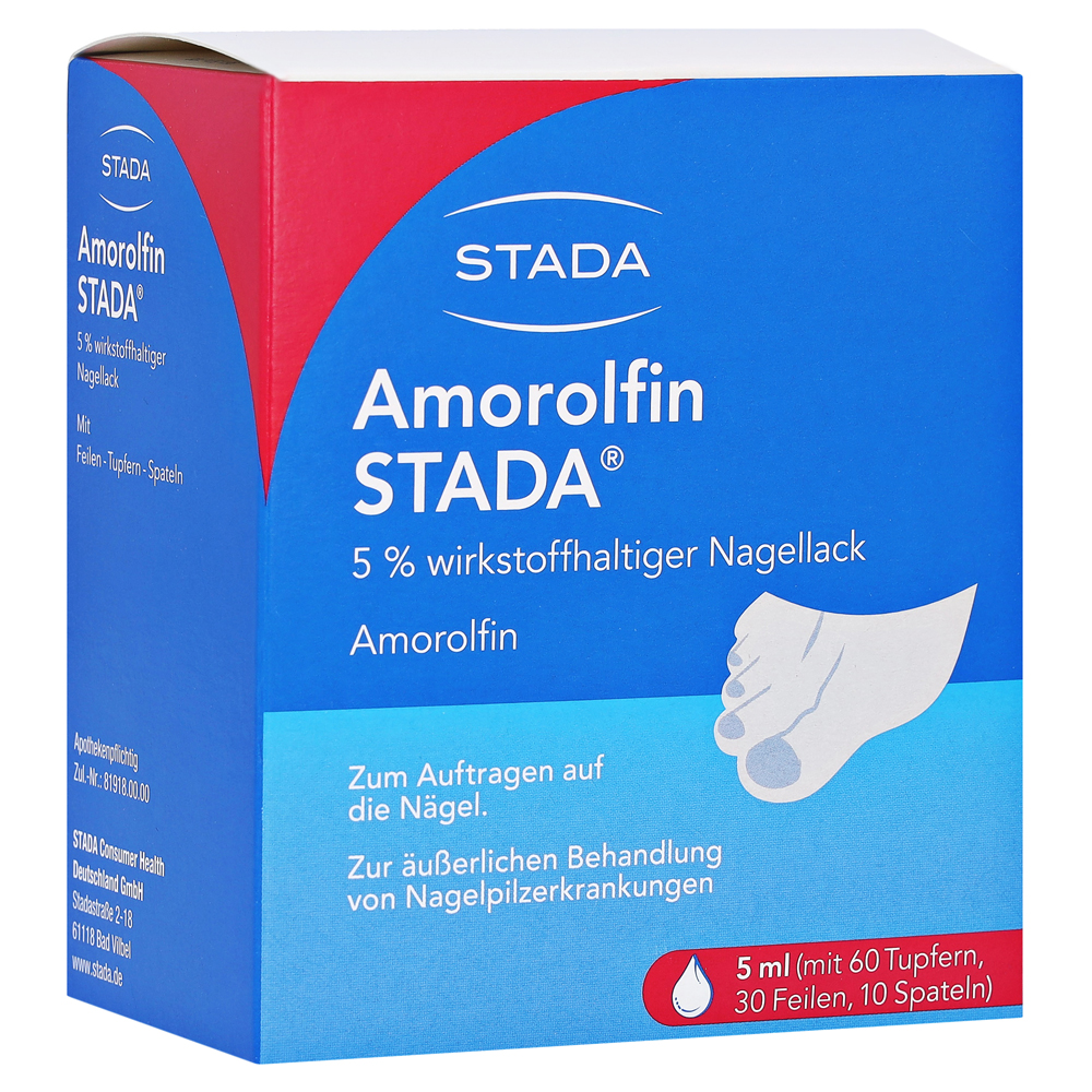 Amorolfin STADA 5% Wirkstoffhaltiger Nagellack 5 Milliliter