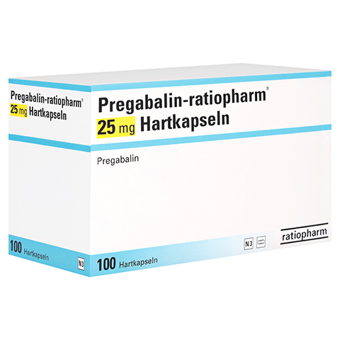 Pregabalin-ratiopharm 25mg 100 Stck N3