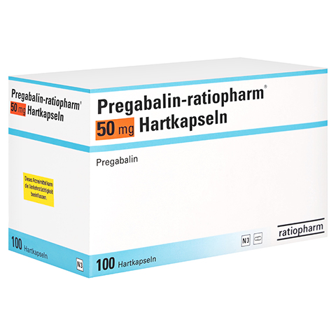 Pregabalin-ratiopharm 50mg 100 Stck N3