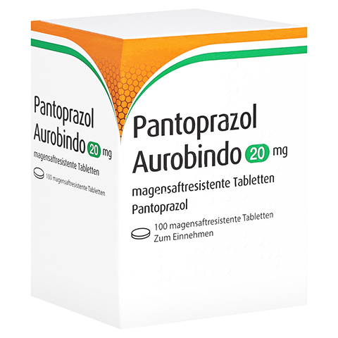 Pantoprazol Aurobindo 20mg 100 Stck N3