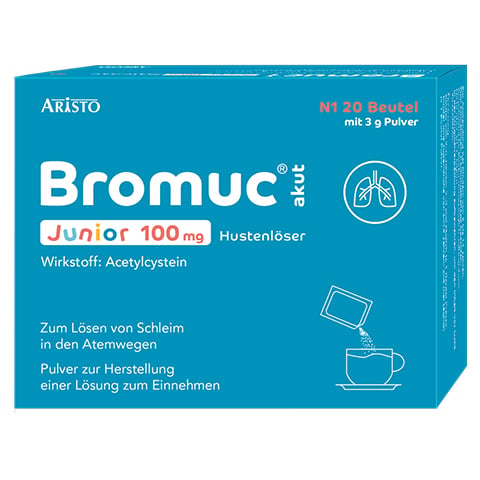 Bromuc akut Junior 100mg Hustenlser 20 Stck N1