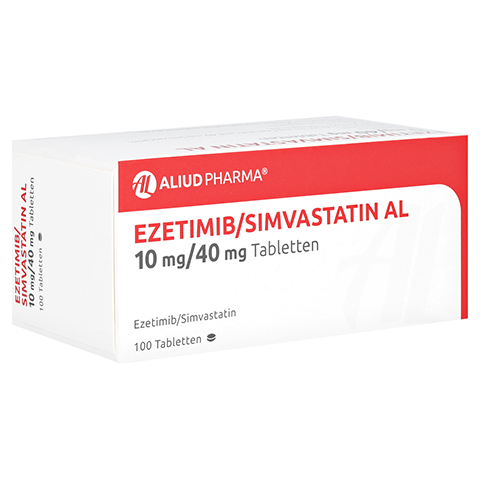 Ezetimib/Simvastatin AL 10mg/40mg 100 Stck N3