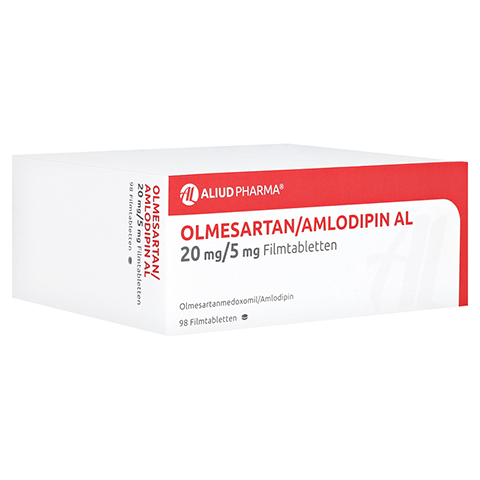 Olmesartan/Amlodipin AL 20mg/5mg 98 Stck N3