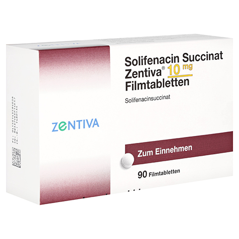 Solifenacin Succinat Zentiva 10mg 90 Stck N3