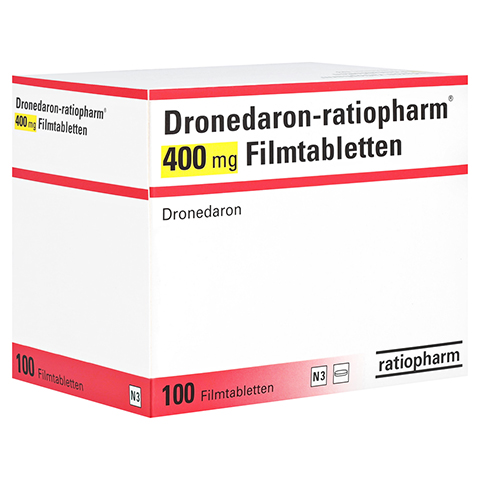 Dronedaron-ratiopharm 400mg 100 Stck N3