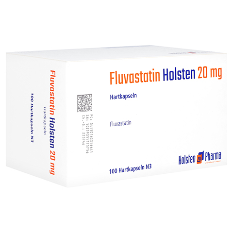 Fluvastatin Holsten 20mg 100 Stck N3