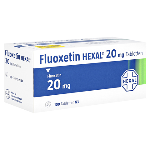 Fluoxetin HEXAL 20mg 100 Stck N3