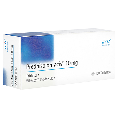 PREDNISOLON ACIS 10 mg Tabletten 100 Stck N3