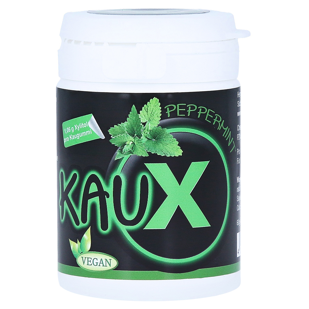 KAUX Zahnpflegekaugummi Peppermint mit Xylitol 40 Stück