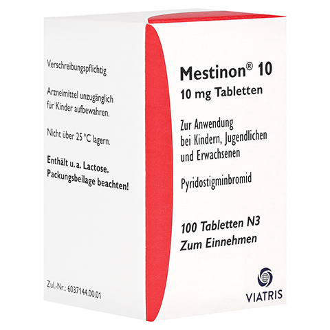 MESTINON 10 mg Tabletten 100 Stück N3