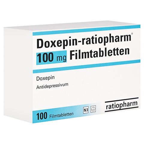 Doxepin-ratiopharm 100mg 100 Stck N3