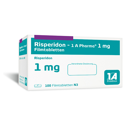 Risperidon-1A Pharma 1mg 100 Stück N3