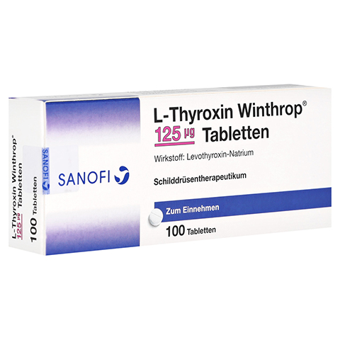 L-Thyroxin Winthrop 125g 100 Stck N3