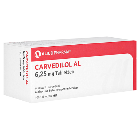 Carvedilol AL 6,25mg 100 Stck N3