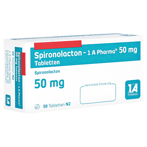 Spironolacton-1A Pharma 50mg 50 Stck N2