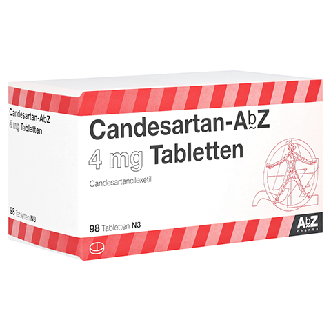 Candesartan-AbZ 4mg 98 Stck N3