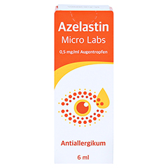 Azelastin Micro Labs 0,5mg/ml 6 Milliliter N1 - Vorderseite