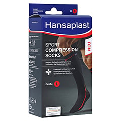 HANSAPLAST Sport Compression Socks Gr.L 2 Stück