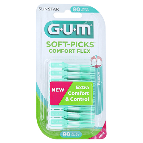 GUM Soft-Picks Comfort Flex regular 80 Stück