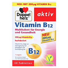 Doppelherz aktiv Vitamin B12 30 Stck - Vorderseite
