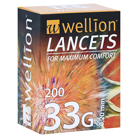 WELLION Lancets 33 G 200 Stck