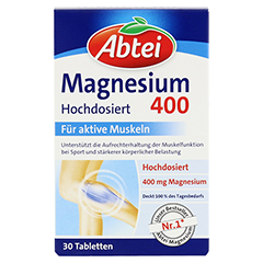 Abtei Magnesium 400 30 Stück - Vorderseite