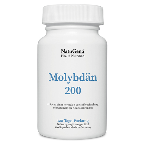 MOLYBDN 200 vegan+hochdosiert Kapseln 120 Stck