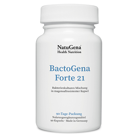 BACTOGENA Forte 21 Bakterienkulturen vegan Kapseln 90 Stck