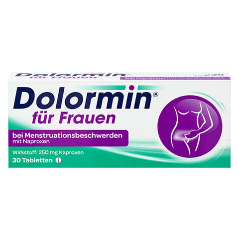 Dolormin fr Frauen bei Menstruationsbeschwerden, Naproxen 30 Stck N1