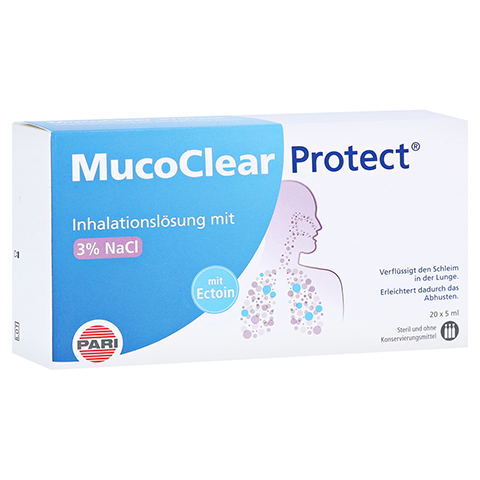 MUCOCLEAR Protect Inhalationslsung 20x5 Milliliter