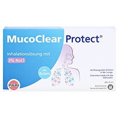MUCOCLEAR Protect Inhalationslsung 20x5 Milliliter - Vorderseite