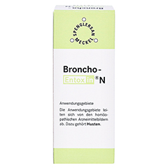 BRONCHO ENTOXIN N Tropfen 20 Milliliter N1 - Rückseite