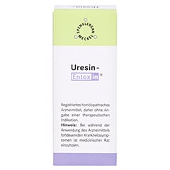 URESIN-Entoxin Tropfen 50 Milliliter N1 - Rückseite