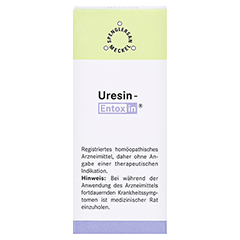URESIN-Entoxin Tropfen 100 Milliliter N2 - Rückseite