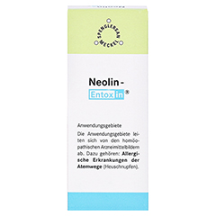 NEOLIN Entoxin N Tropfen 50 Milliliter N1 - Rückseite