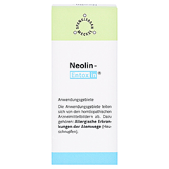 NEOLIN Entoxin N Tropfen 100 Milliliter N2 - Rückseite