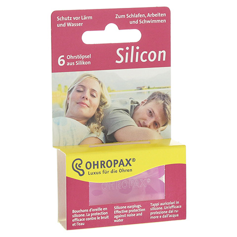 Ohropax Silicon Ohrstöpsel 6 Stück