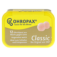 Ohropax Geruschschtzer 12 Stck - Vorderseite